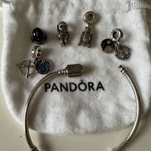 Pandora Bracelet and charms STARWARS